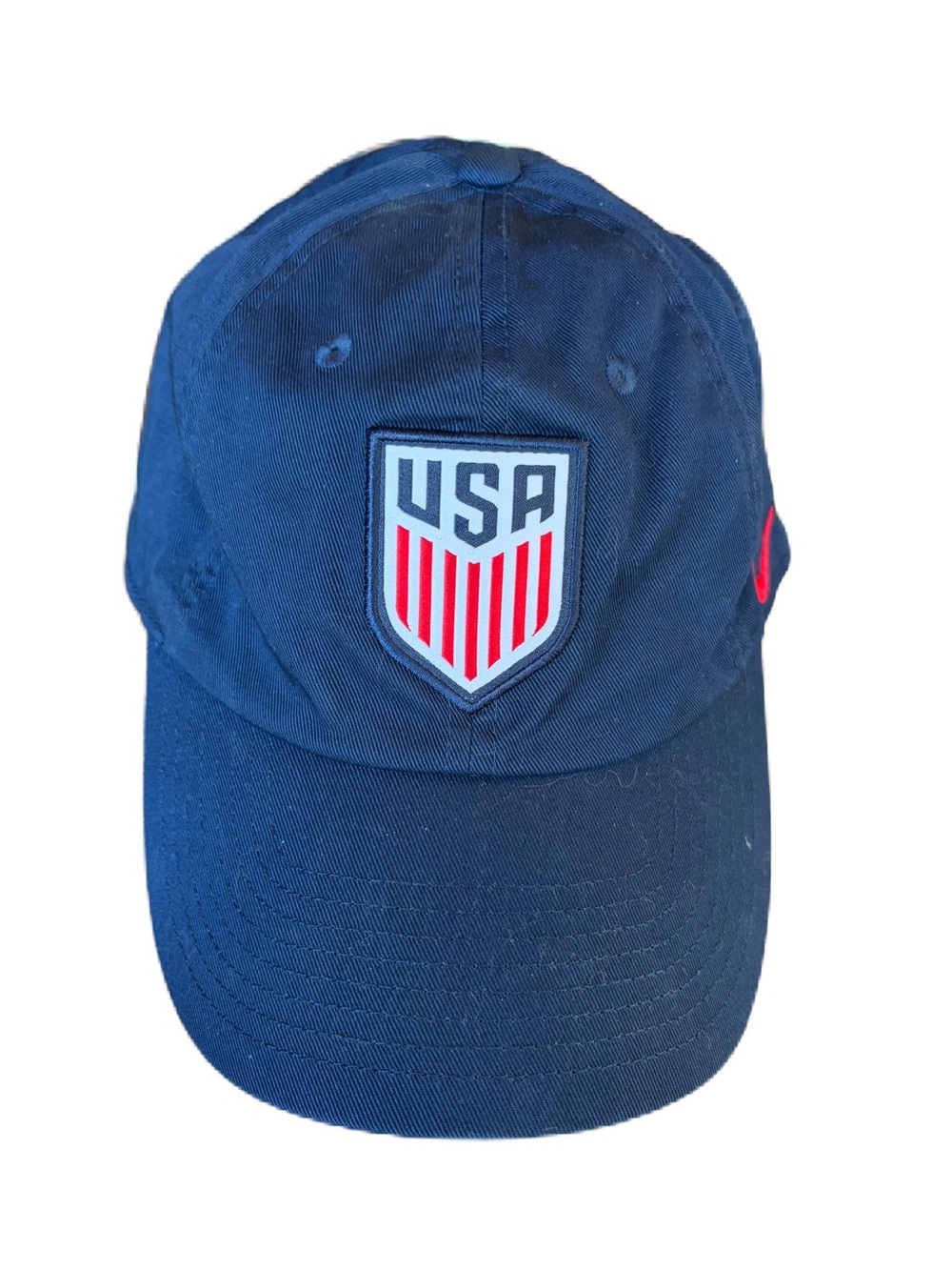 Nike USA Soccer USMNT Navy Blue Adjustable Strapback Hat Cap